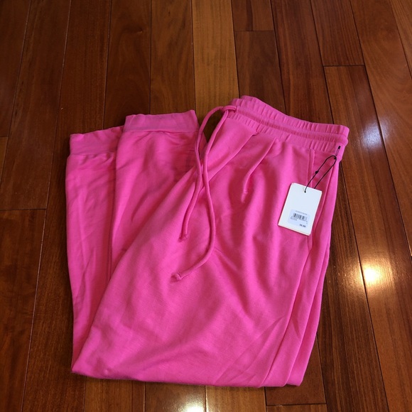 NWT Something Navy Pink Nordstrom Jogger Sweatpant - Picture 1 of 4